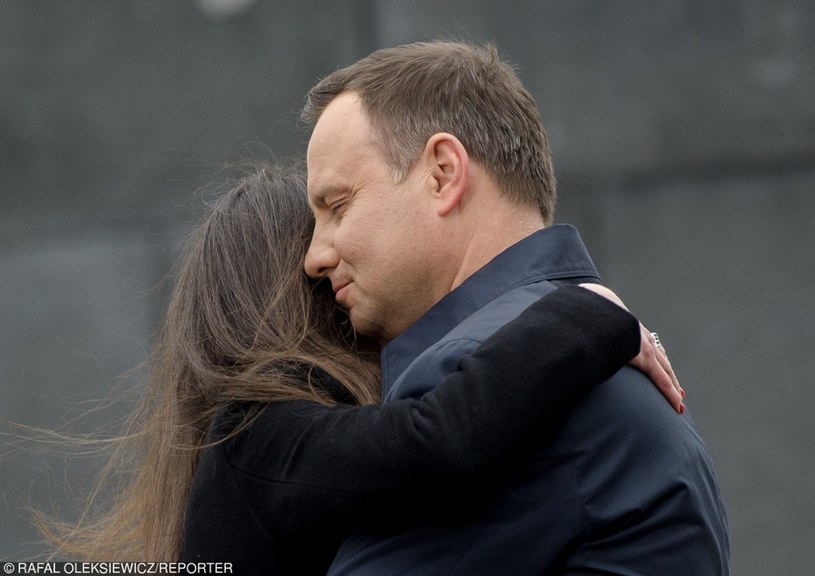 Marta Kaczyńska, Andrzej Duda /Reporter