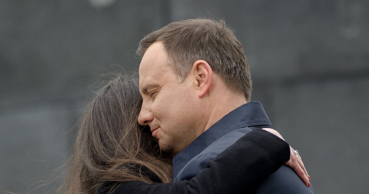 Marta Kaczyńska, Andrzej Duda /Reporter