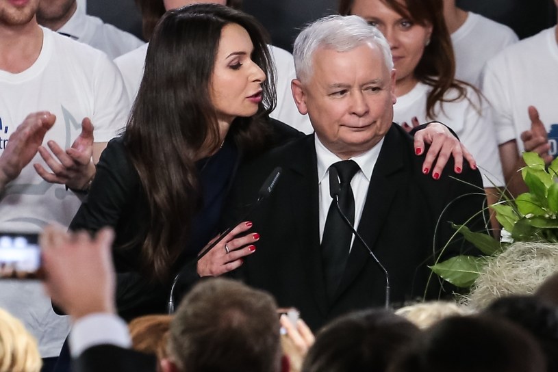 Marta Kaczyńska i Jarosław Kaczyński /adamowicz /Agencja FORUM