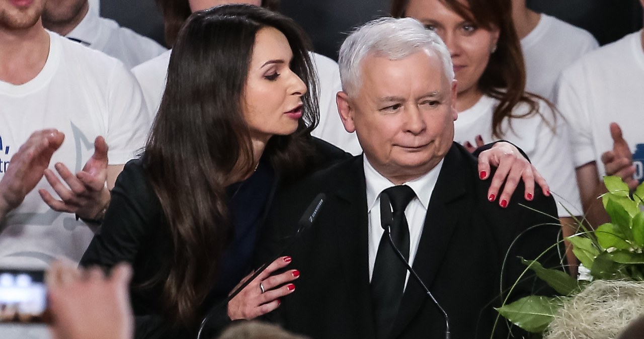 Marta Kaczyńska i Jarosław Kaczyński /adamowicz /Agencja FORUM