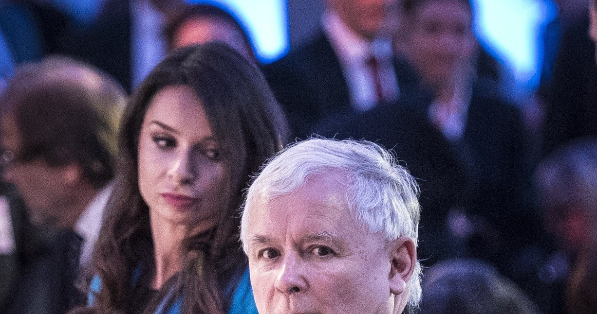 Marta Kaczyńska i Jarosław Kaczyński /Jacek Domiński /Reporter