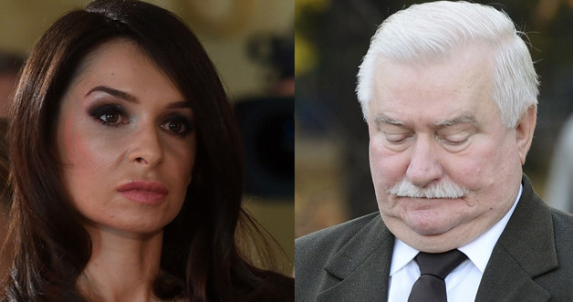 Marta Kaczyńska i Lech Wałęsa /- /MWMedia