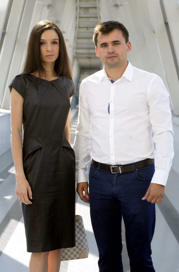 Marta Kaczyńska i Marcin Dubieniecki /Agencja FORUM