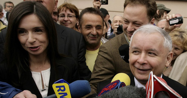 Marta Kaczyńska, Jarosław Kaczyński &nbsp; /Stefan Maszewski /Reporter