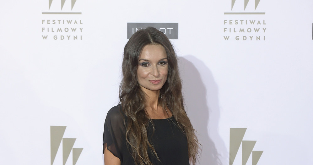 Marta Kaczyńska pozuje na Festiwalu Filmowym w Gdyni /Jacek Kurnikowski /AKPA