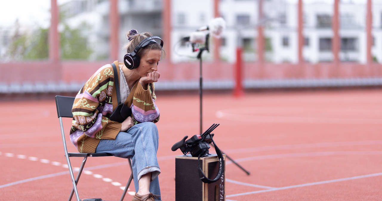 Marta Karwowska na planie filmu "Fanfik", fot. Przemek Pączkowski /Netflix /materiały prasowe