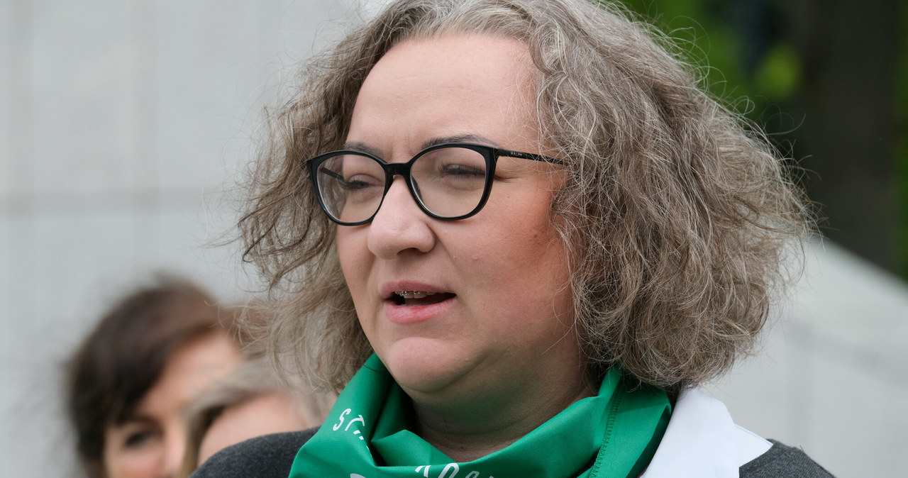 Marta Lempart - liderka Strajku Kobiet /Mateusz Grochocki /East News