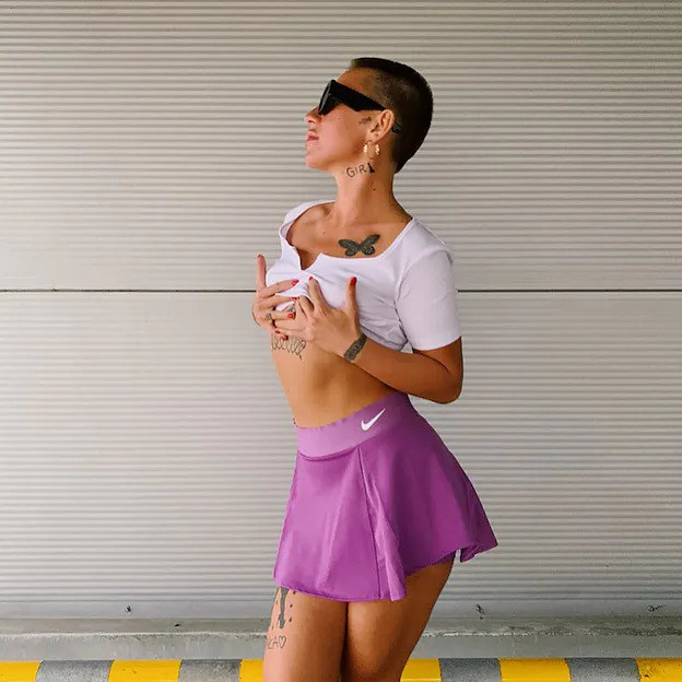 Marta "Linkimaster" Linkiewicz zaszokowała wszystkich fryzurą /@linkimaster /Instagram