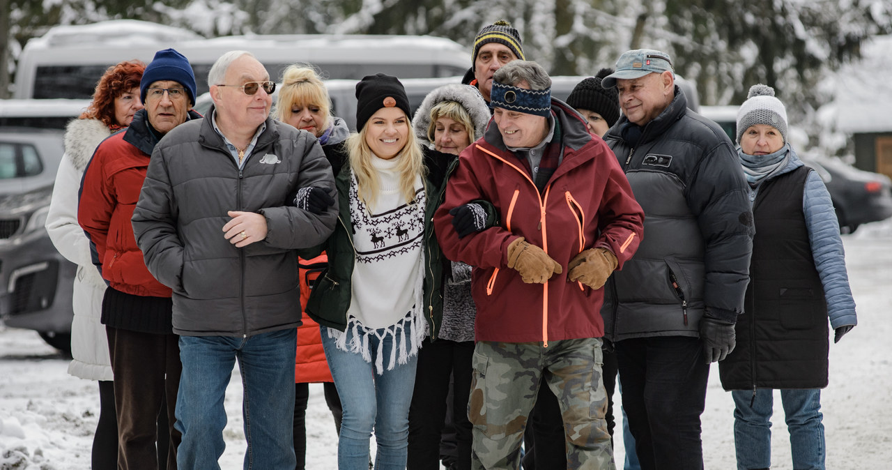 Marta Manowska i uczestnicy show /TVP