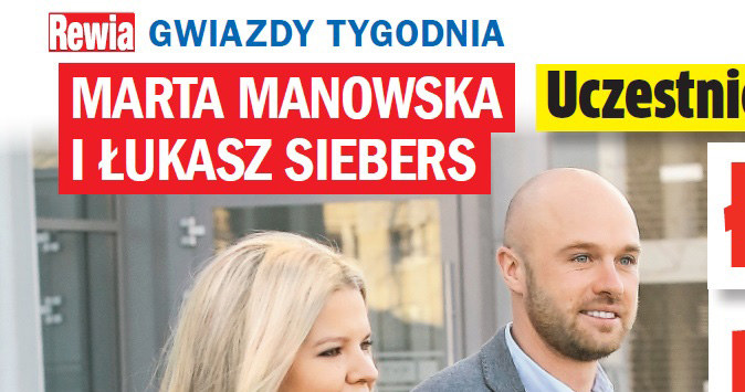 Marta Manowska i uczestnik "Rolnik szuka żony" /Rewia