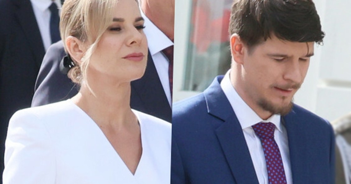 Marta Nawrocka i Daniel Nawrocki /East News