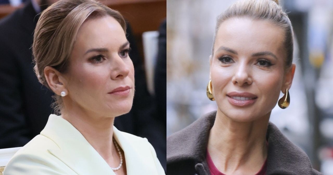 Marta Nawrocka, Izabela Janachowska /Wojciech Olkusnik/East News, AKPA /East News