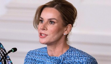 Marta Nawrocka pod lupą ekspertki. Chodzi o jej angielski: "Ledwie kilka słów"