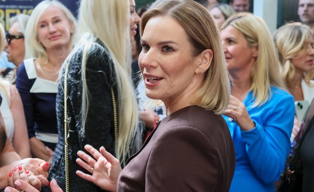 Marta Nawrocka "podbija Amerykę". Ustawiała się do niej kolejka