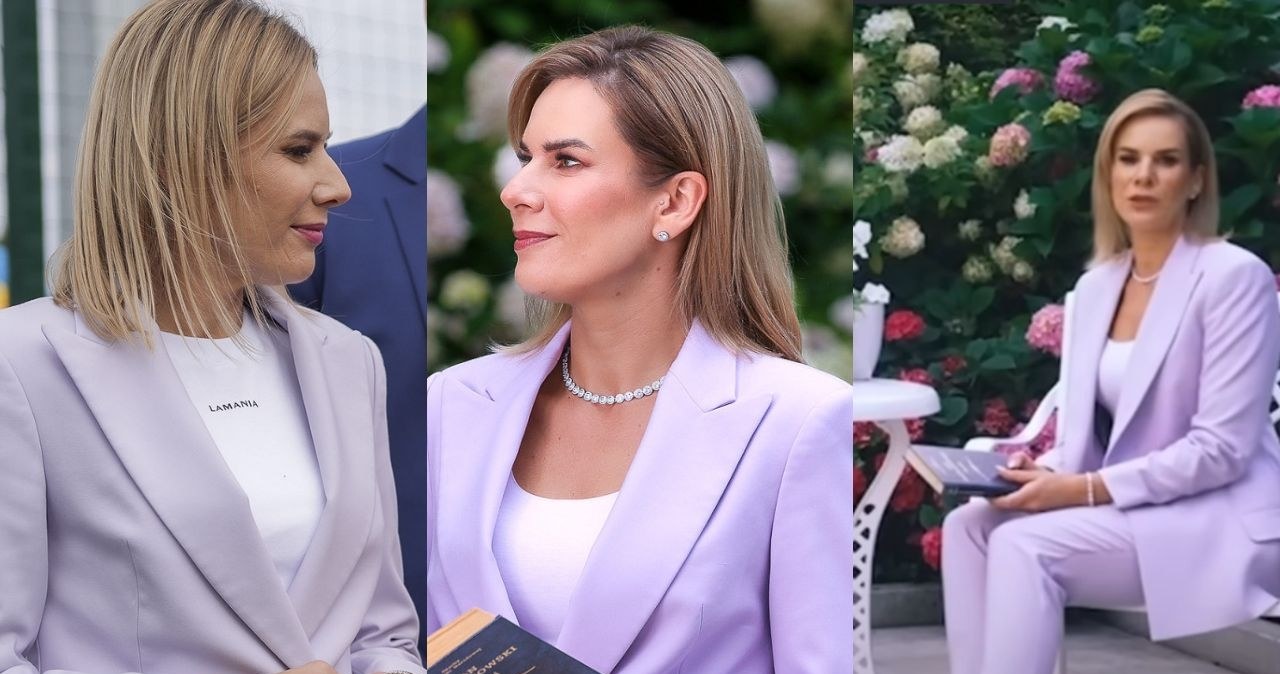 Marta Nawrocka w Tarnobrzegu i na akcji zachęcającej do czytania poezji Kochanowskiego /prezydent.pl, Alicja Stefaniuk, Mikołaj Bujak/KPRP /materiały prasowe