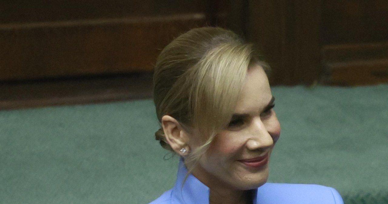 Marta Nawrocka została pierwszą damą. /Jacek Szydlowski / FORUM /Agencja FORUM