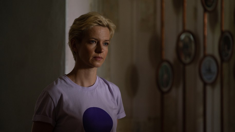 Marta Nieradkiewicz na planie serialu "Otwórz oczy" /Netflix  /Materiały prasowe