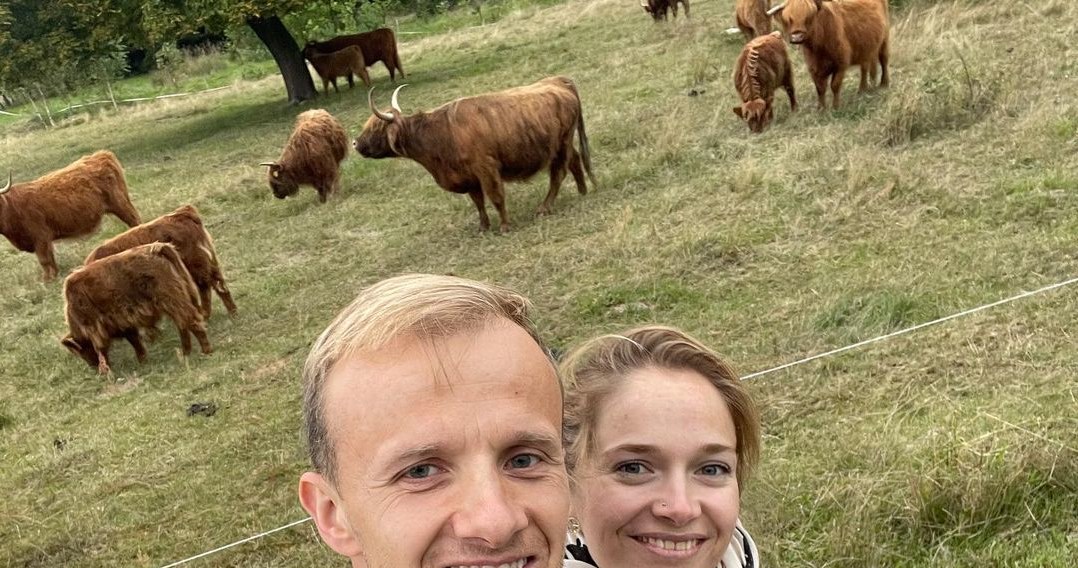 Marta Paszkin i Paweł Bodzianny, fot. pawelfarmer /Instagram