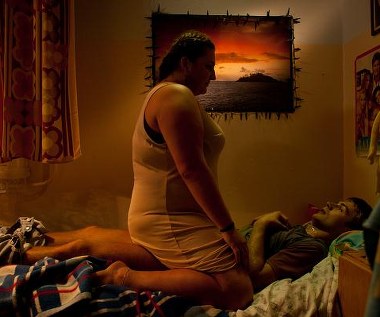 Marta Polak i Marcin Korcz w filmie "Być jak Kazimierz Deyna"