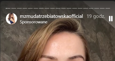 Marta Żmuda Trzebiatowska: instagram.com/mzmudatrzebiatowskaofficial/ /Screen z InstaStory  /Instagram