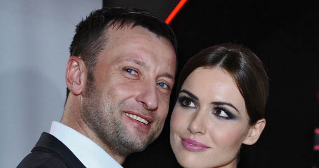 Marta Żmuda Trzebiatowska z ukochanym, Adamem Królem. /Andras Szilagyi /MWMedia
