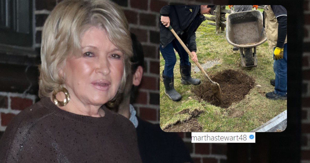 Martha Stewart na Insatgramie pokazała drastyczne zdjęcia @marthastewart48/ /MediaPunch /Getty Images