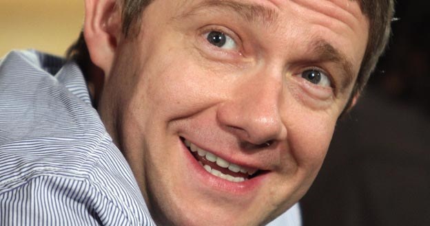 Martin Freeman (Bilbo Baggins) nie umiał trzymać języka za zębami /AFP