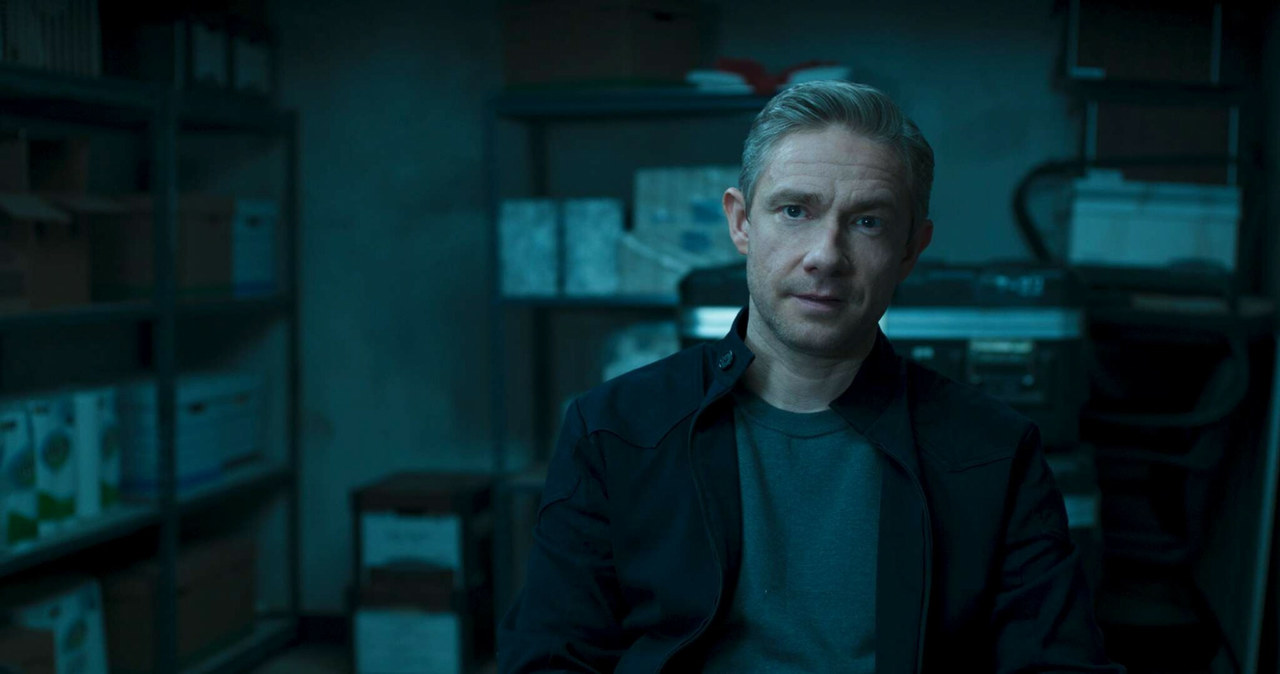 Martin Freeman jako agent Ross w filmie "Czarna Pantera" /LILO/SIPA /East News