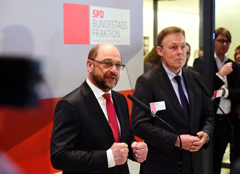 Martin Schulz i Thomas Oppermann /AFP