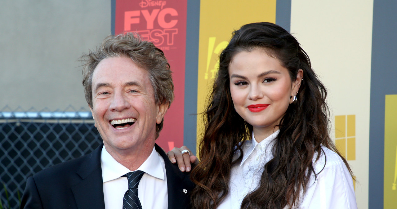 Martin Short i Selena Gomez reklamują serialu "Zbrodnie po sąsiedzku" /Phillip Faraone /Getty Images