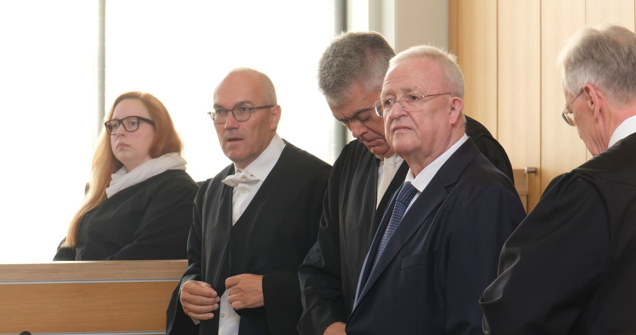 Martin Winterkorn na procesie 3 września 2024 roku /PAP/EPA