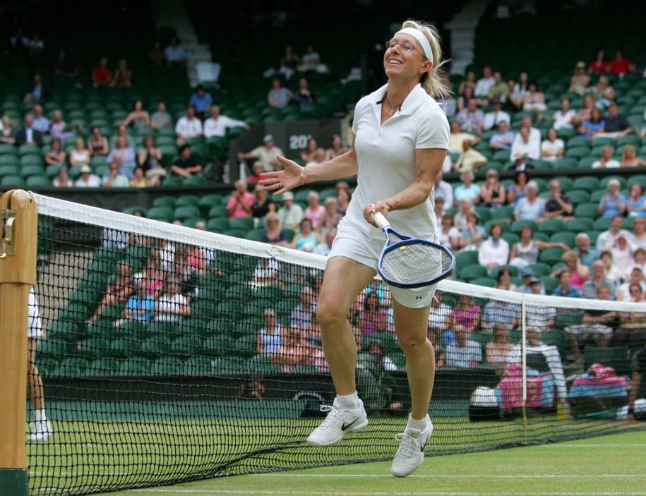 Martina Navratilova / 	GEOFF CADDICK    /PAP/EPA