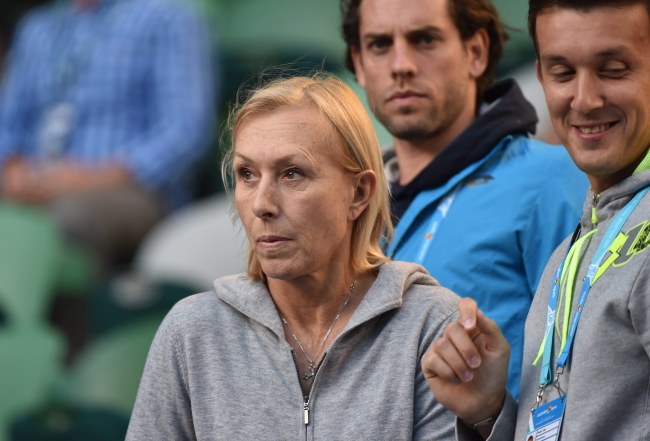 Martina Navratilova /JOE CASTRO (PAP/EPA) /PAP/EPA