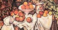 Martwa natura: Paul Cézanne, Jabłka i pomarańcze, 1892-1900 /Encyklopedia Internautica