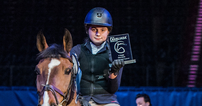 Martyna Dubieniecka została laureatką konkursu jeździeckiego Cavaliada Kraków, fot. archiwum CAVALIADA Tour /materiały prasowe