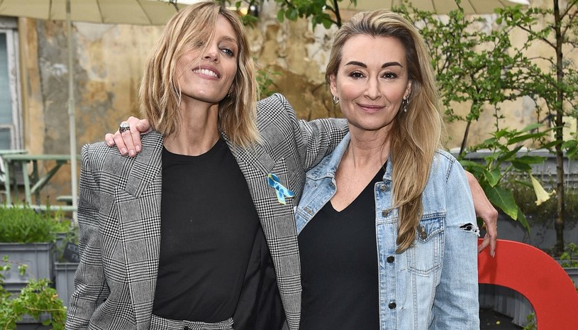 Martyna Wojciechowska i Anja Rubik na premierze książki sexed.pl /VIPHOTO /East News