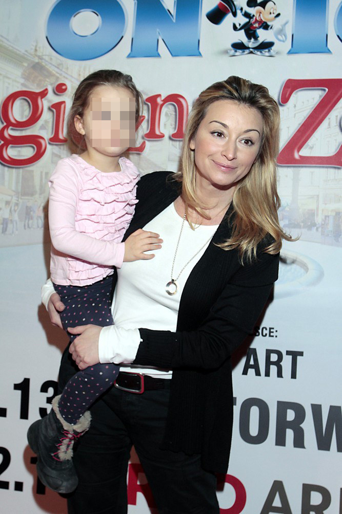 Martyna Wojciechowska z córką Marysią /Adam Jankowski /Reporter