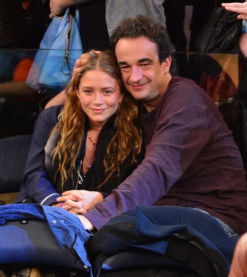 Mary-Kate Olsen i Olivier Sarkozy /James Devaney/WireImage /Getty Images