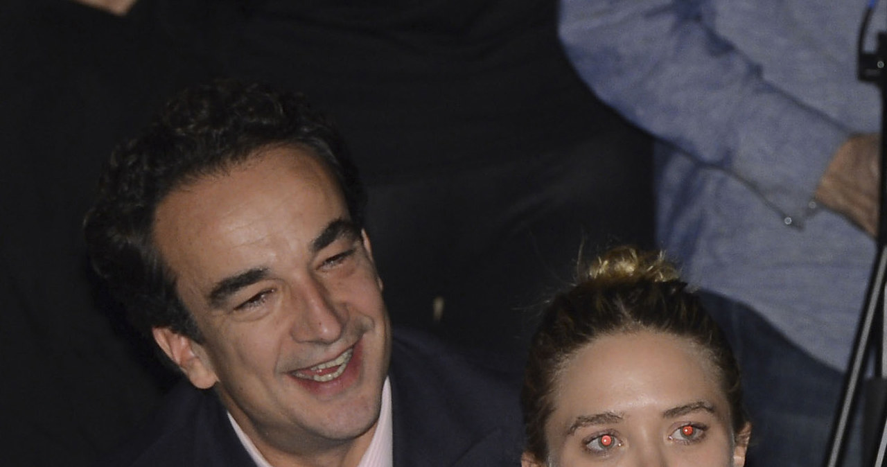 Mary-Kate Olsen z mężem Olivierem Sarkozym /Larry Busacca /Getty Images