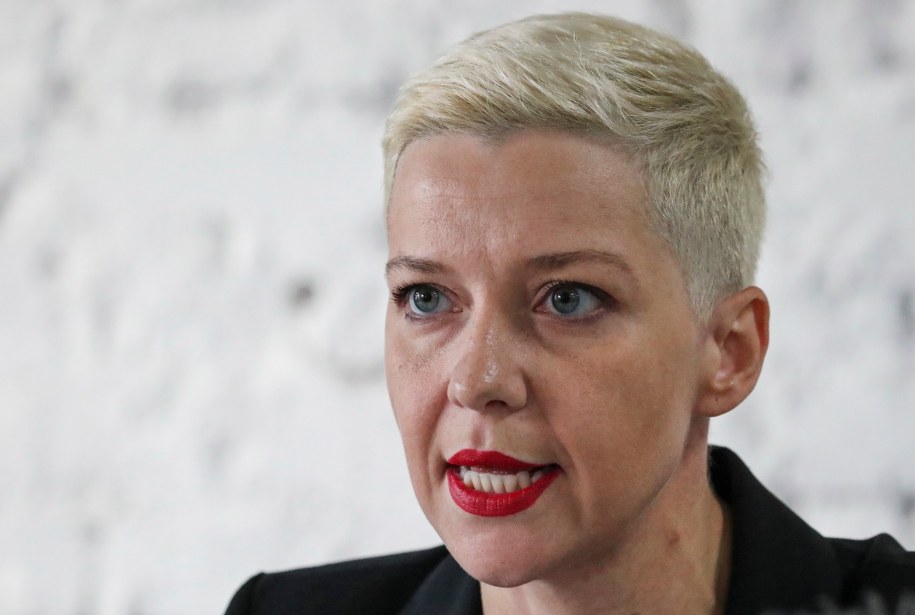 Maryja Kalesnikawa /TATYANA ZENKOVICH  /PAP/EPA