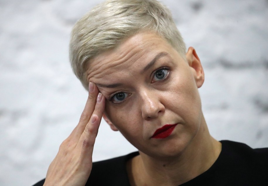 Maryja Kalesnikawa /TATYANA ZENKOVICH  /PAP/EPA