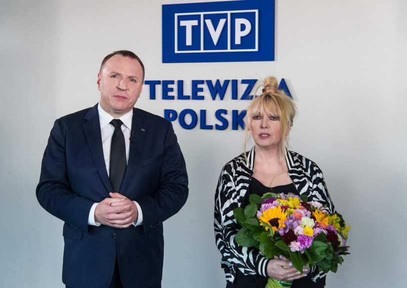 Maryla Rodowicz i Jacek Kurski /Jan Bogacz, TVP /Agencja FORUM