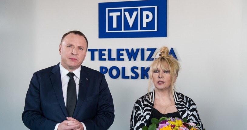 Maryla Rodowicz i Jacek Kurski /TVP/Jan Bogacz    /Agencja FORUM