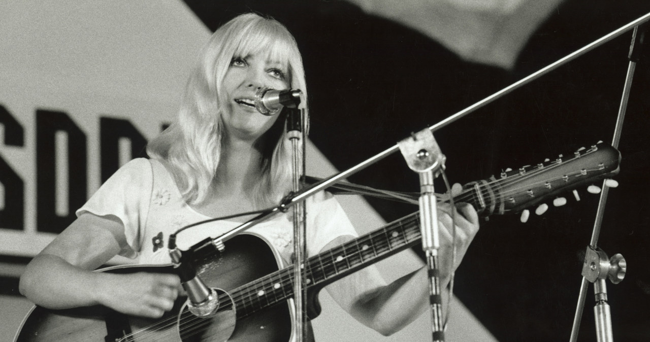 Maryla Rodowicz na festiwalu w Sopocie w 1972 roku /Karewicz /AKPA