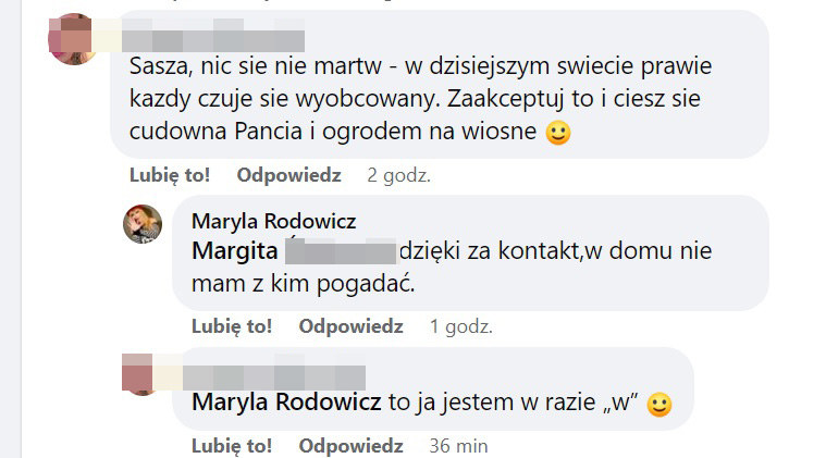 Maryla Rodowicz o sytuacji w domu /Facebook