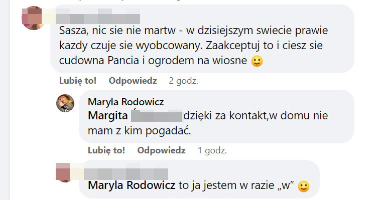 Maryla Rodowicz o sytuacji w domu /Facebook