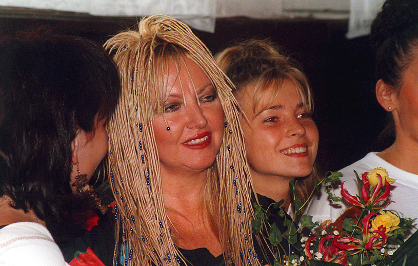 Maryla Rodowicz w Sopocie w 1998 roku /Niemiec /AKPA