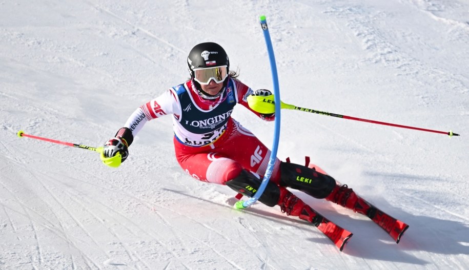 Maryna Gąsienica-Daniel podczas MŚ w Cortinie d'Ampezzo /CHRISTIAN BRUNA /PAP/EPA