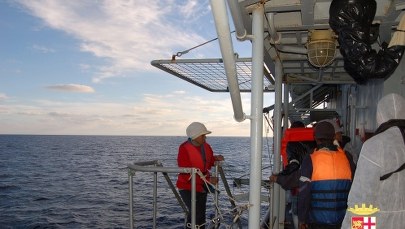 Marynarka wojenna uratowała ponad 800 imigrantów