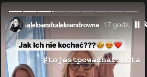 Marzena Rogalska i Ola Kwaśniewska /Instagram